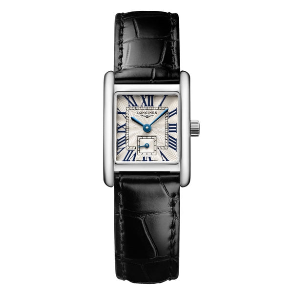 Longines L5.200.4.71.2 - Mini DolceVita White/Leather 29x21.5 mm