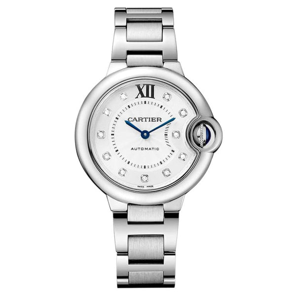 Cartier | Ballon Bleu 33mm | Automatic | Staal (W4BB0021)