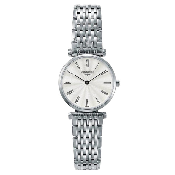 Longines L4.209.4.71.6 La Grande Classique Quartz 24 Roman Guilloche