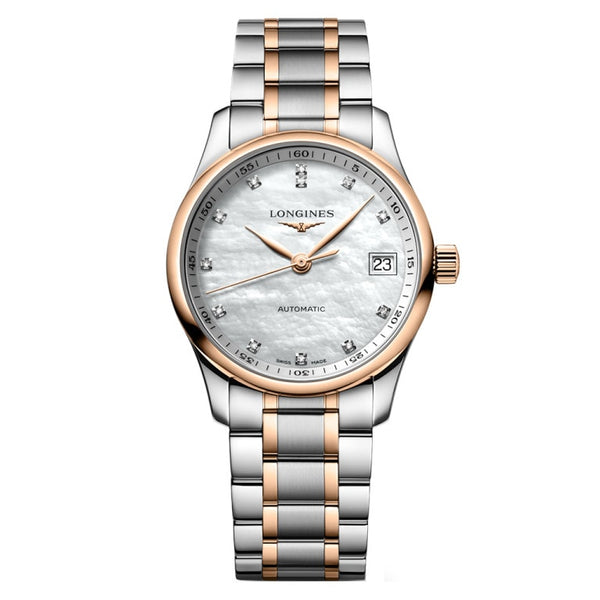 Longines L2.357.5.89.7 - Master Collection White/18 carat rose gold
