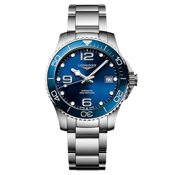 Longines L3.780.4.96.6 HydroConquest 39 Automatic Stainless Steel / Blue / Bracelet