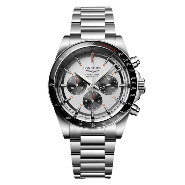 Longines L3.835.4.72.6 - Conquest Silver colored/Steel