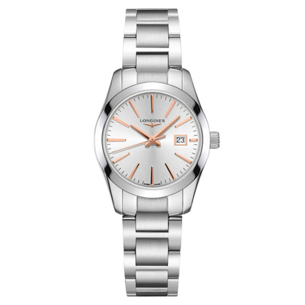 Longines L2.286.4.72.6 Conquest Classic Quartz 29.5 Stainless Steel / Silver