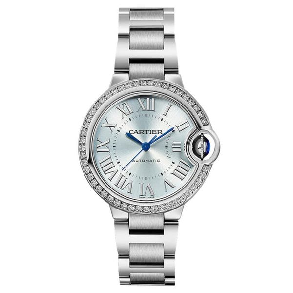 Cartier | Ballon Bleu 33mm | Automatic | Staal (W4BB0028)