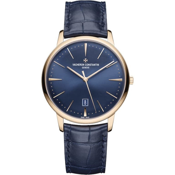 Vacheron Constantin Patrimony 85180/000R-B515 / Rose gold / Blue dial