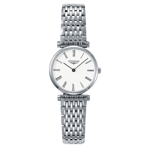 Longines L4.209.4.11.6 La Grande Classique Quartz 24 White Roman