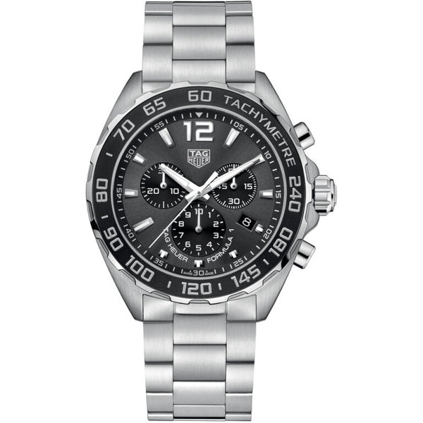 TAG Heuer CAZ1011.BA0842 Formula 1 Chronograph Quartz 43 Stainless Steel / Grey / Bracelet