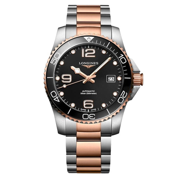 Longines L3.781.3.58.7 - Hydroconquest Automatic - 41åÊmm - Sunray black