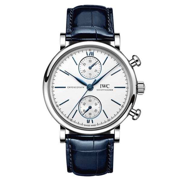 IWC IW391407 Portofino Chronograph 39 Stainless Steel / Silver - Blue