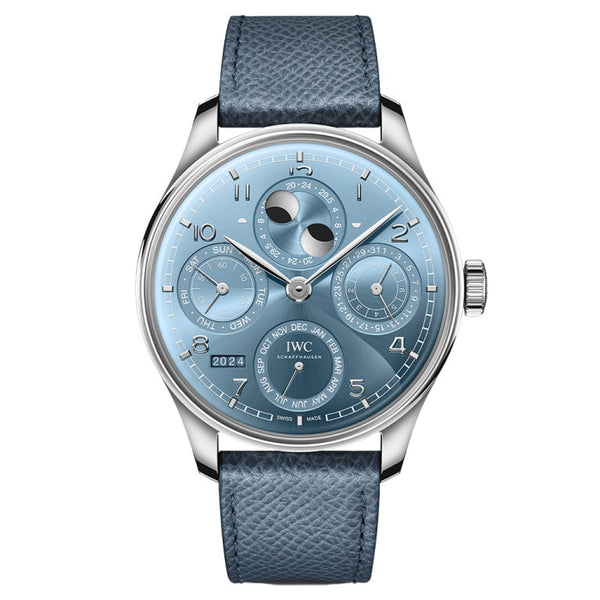 IWC IW503703 - IW5037-03 Portugieser Perpetual Calendar 44 White Gold / Ice Blue