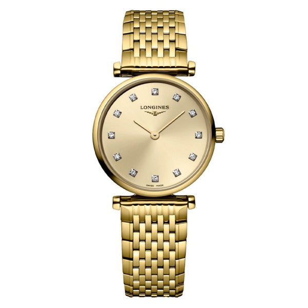 Longines L4.209.2.37.8 - La Grande Classique De Yellow gold toned/Yellow gold toned steel