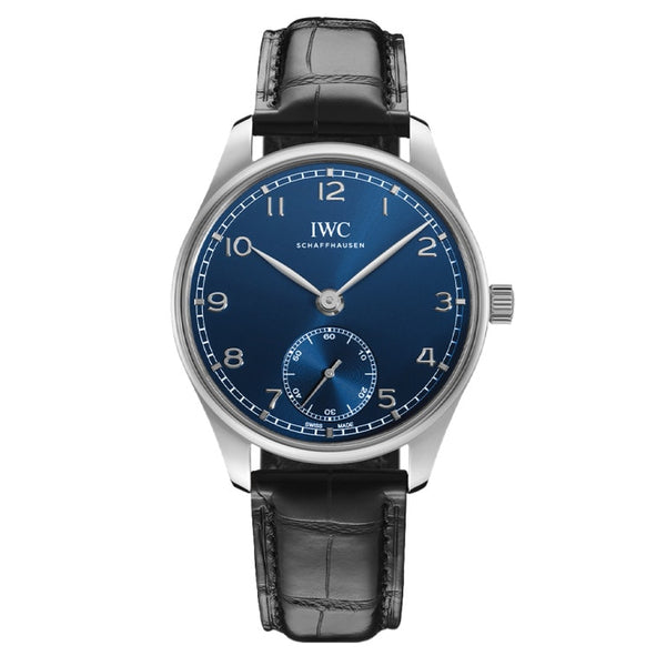 IWC IW358305 Portugieser Automatic 40 Stainless Steel / Blue / Alligator
