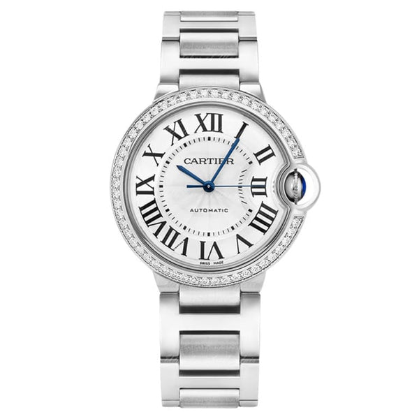 Cartier | Ballon Bleu 36mm | Automatic | Staal (W4BB0024)