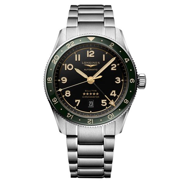 Longines L3.812.4.63.6 Spirit Zulu Time 42 Grey / Bracelet