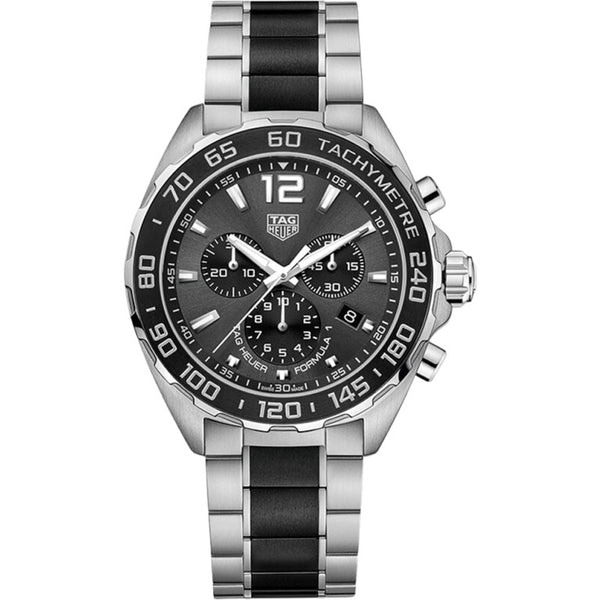 TAG Heuer CAZ1011.BA0843 Formula 1 Chronograph Quartz 43 Stainless Steel / Black