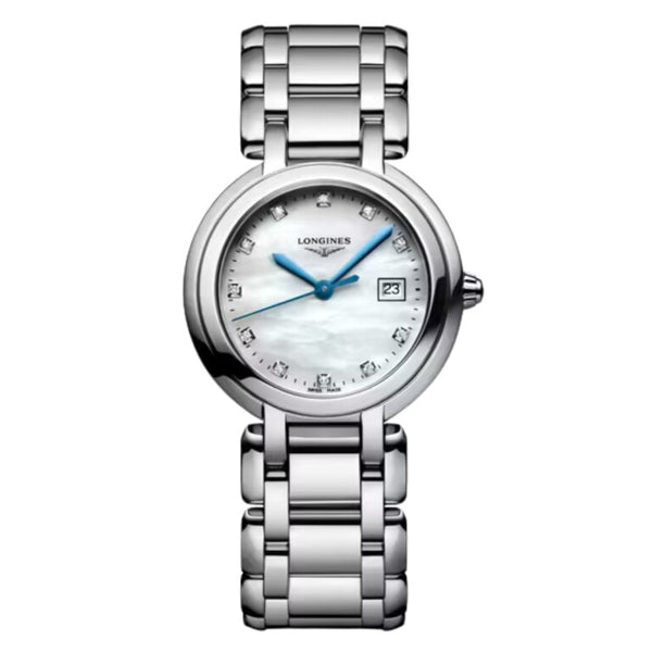 Longines L8.122.4.87.6 - PrimaLuna White/Steel