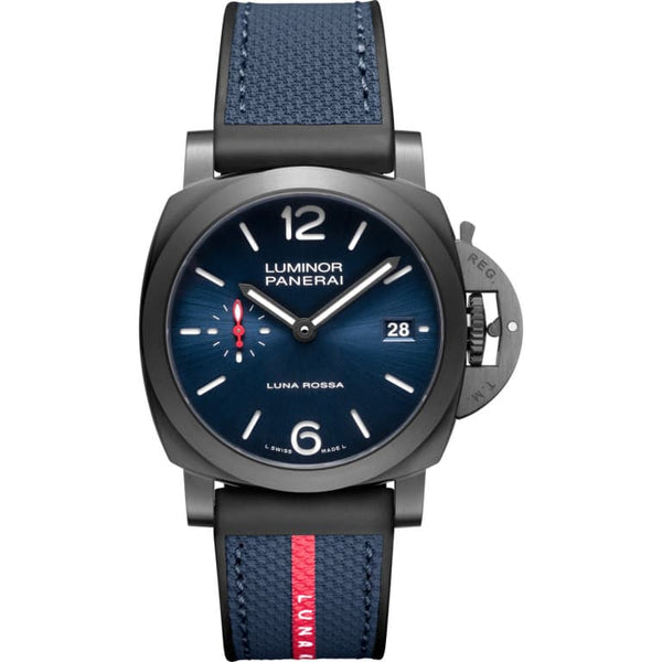 Panerai Luminor Quaranta Steel DLC Luna Rossa PAM01408