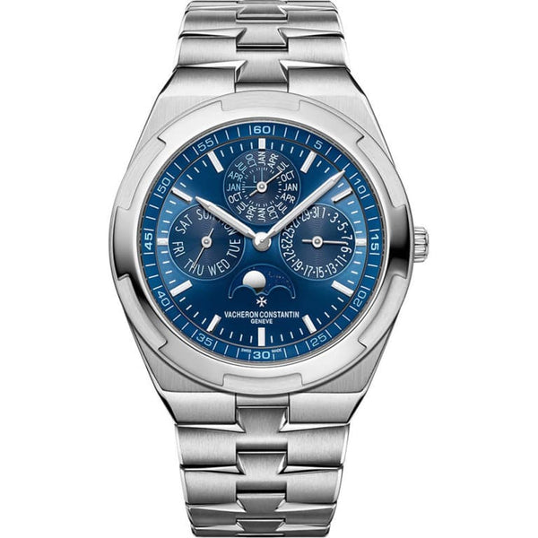 Vacheron Constantin Overseas 4300V/220G-B945 / White gold / Blue dial
