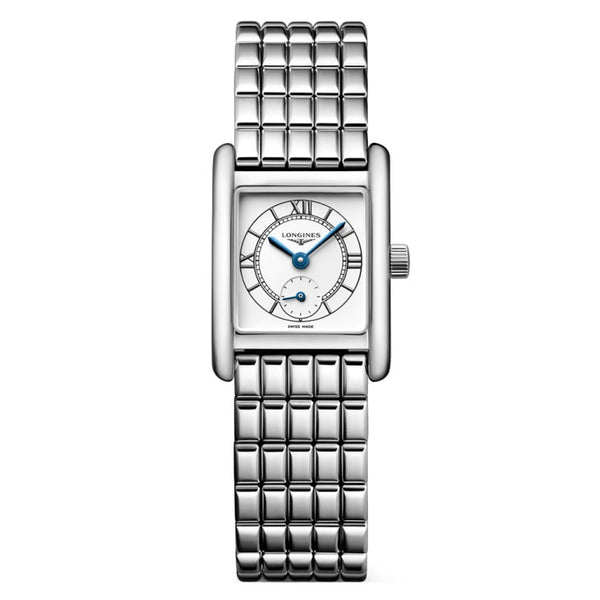 Longines L5.200.4.75.6 - Mini DolceVita Silver colored/Steel 29x21.5 mm