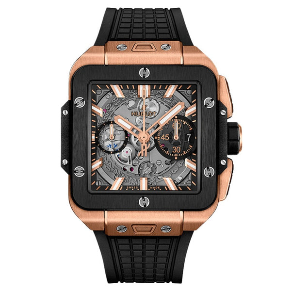Hublot 821.OM.0180.RX - Square Bang Automatic Skeletonized 42mm