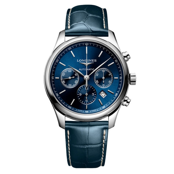 Longines L2.759.4.92.0 Master Collection 42 Chronograph Stainless Steel / Blue / Bracelet