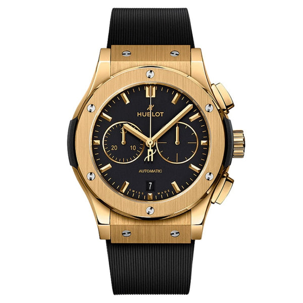Hublot 541.VX.1130.RX - Classic Fusion Chronoraph Yellow Gold 42mm Black