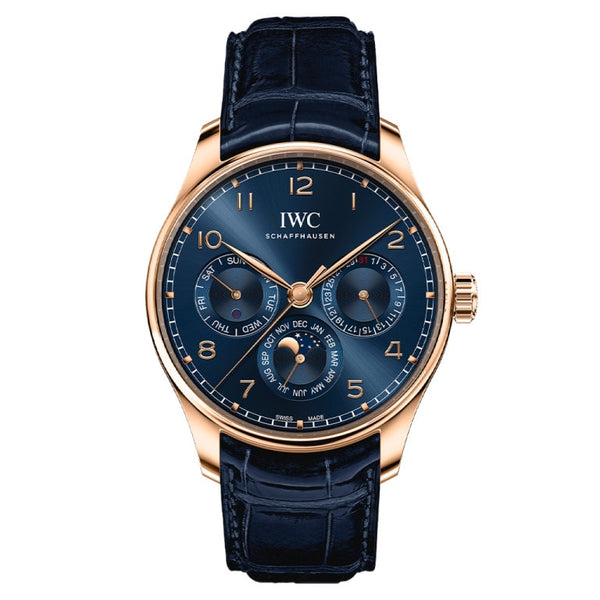 IWC IW344205 Portugieser Perpetual Calendar 42 Red Gold / Blue / Boutique Edition