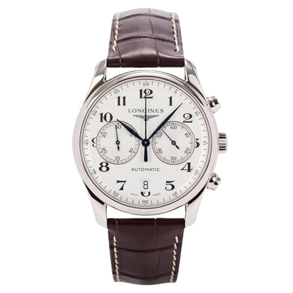 Longines L2.629.4.78.3 Master Collection Chronograph 40 Stainless Steel / Silver / Strap