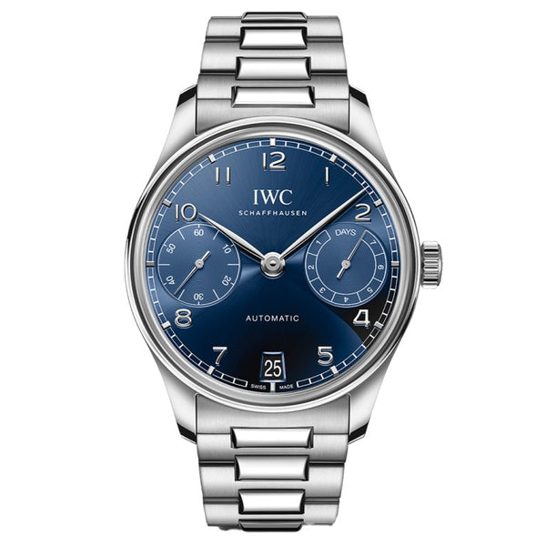 IWC IW501704 - IW5017-04 Portugieser Automatic 42 Stainless Steel / Blue / Bracelet