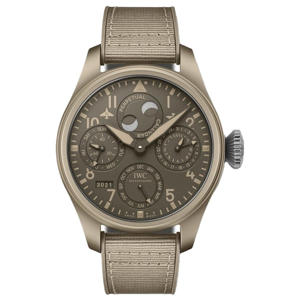 IWC IW503004 Big Pilot's Watch Perpetual Calendar Mojave Desert