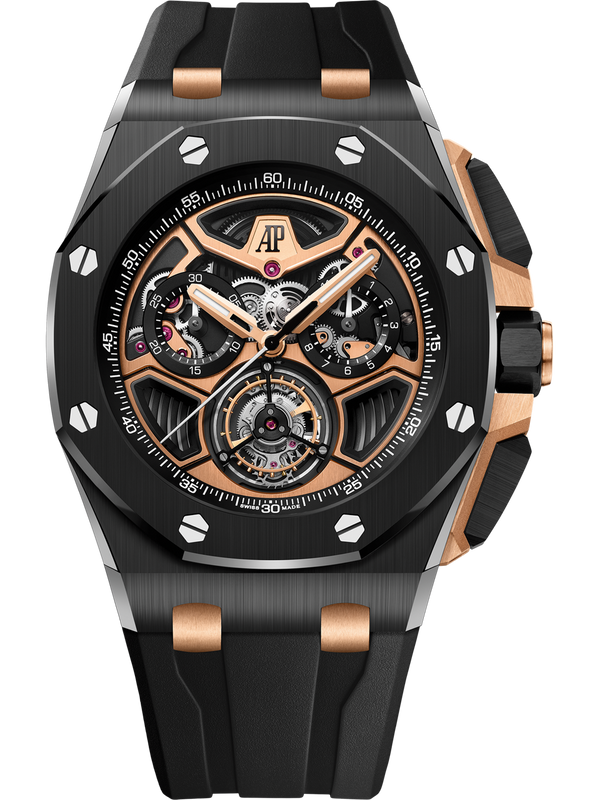 Audemars Piguet | Royal Oak Offshore Selfwinding Tourbillon Chronograph | Keramisch