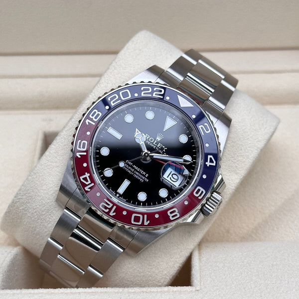Rolex GMT-Master II  'Pepsi' Oyster bracelet - 126710BLRO