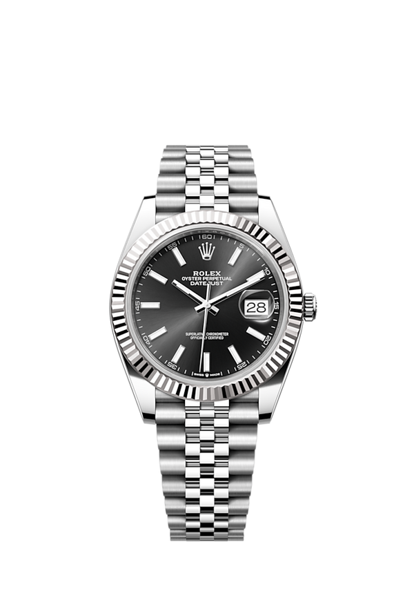 Rolex Datejust 41MM - Zwarte dial - Jubilee bracelet - 126334