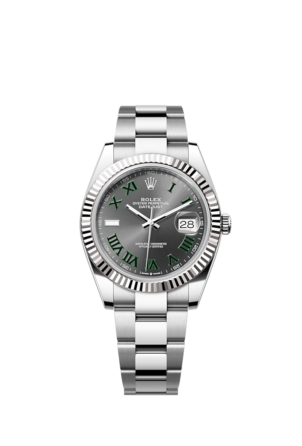 Rolex Datejust 41MM - Wimbledon dial - Oyster bracelet - 126334
