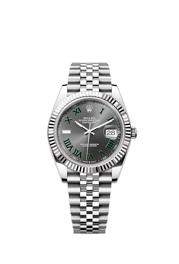 Rolex Datejust 41MM - Wimbledon dial - Jubilee bracelet - 126334