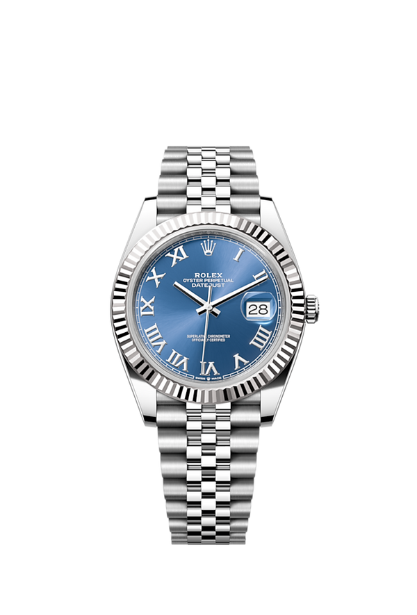 Rolex Datejust 41MM - Azzurro Blauwe dial - Jubilee bracelet - 126334