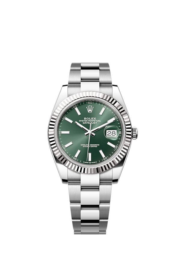 Rolex Datejust 41MM - Groene dial - Oyster bracelet - 126334