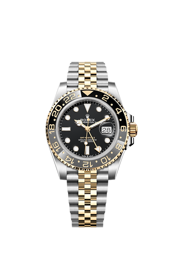 Rolex GMT Master II Staal en Geelgoud - 126713GRNR